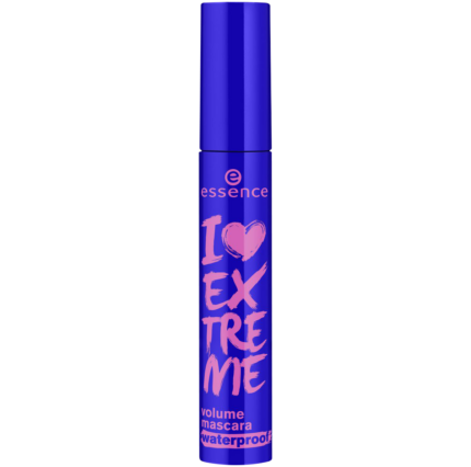 Essence I Love Extreme водостойкая тушь для ресниц, 12 мл