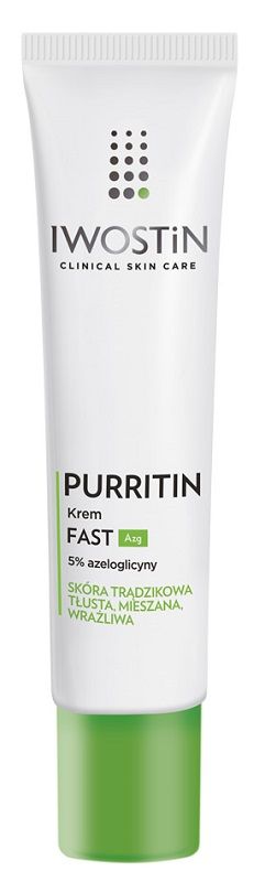 Iwostin Purritin Fast AZG крем для лица, 40 ml