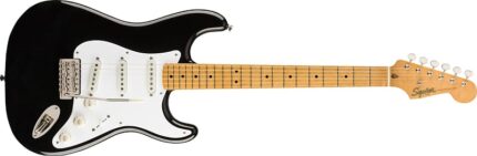 Squier Classic Vibe &apos;50s Stratocaster, кленовый гриф, черный Fender