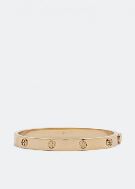 Браслет TORY BURCH Miller stud hinge bracelet, золотой