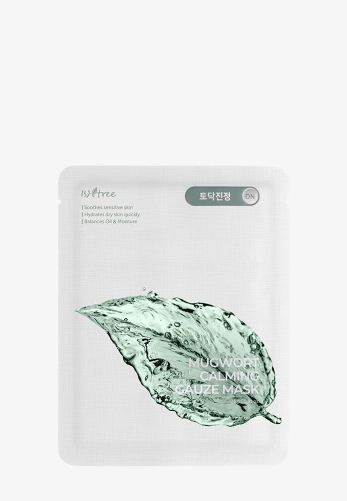 Маска для лица Magwort Calming Gauze Mask Isntree