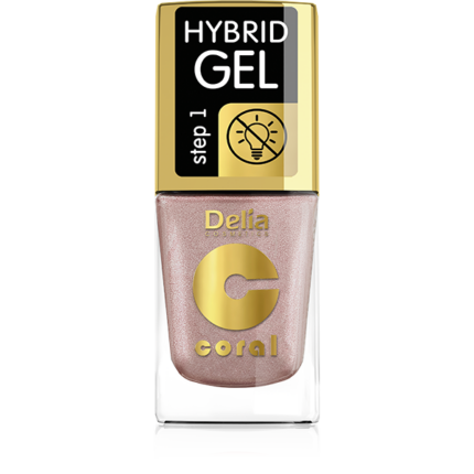 Гибридный лак для ногтей 34 Delia Coral Hybrid Gel, 11 мл