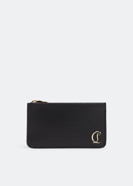 Картхолдер CHRISTIAN LOUBOUTIN Loubi54 card holder, черный