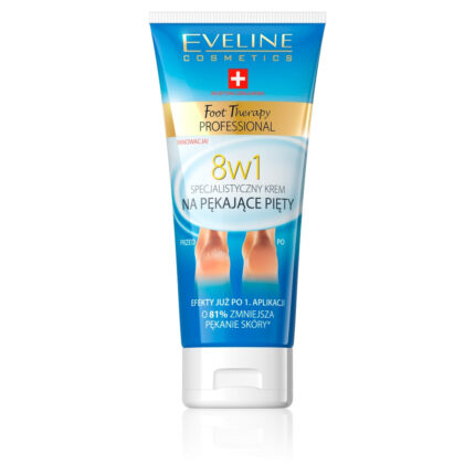 Eveline Cosmetics Foot Therapy Professional 8в1 специализированный крем от трещин на пятках 100мл