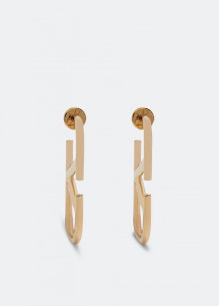 Серьги VALENTINO GARAVANI VLogo Signature earrings, золотой