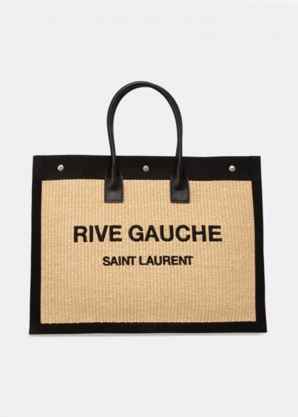 Сумка-тоут SAINT LAURENT Rive Gauche tote bag, бежевый