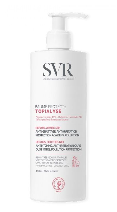 SVR Topialyse Baume Protect+ лосьон для тела, 400 ml