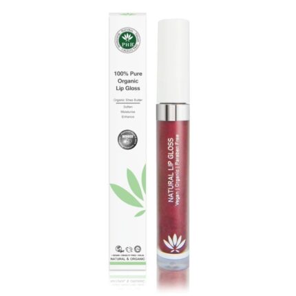 Блеск для губ PHB Ethical Beauty 100% Pure Organic, 10 мл, Raspberry