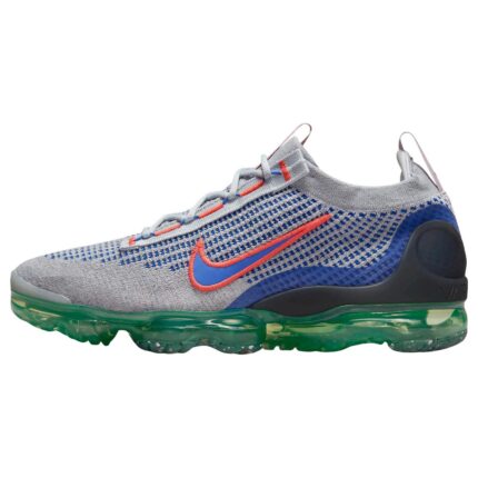 Кроссовки Nike Air VaporMax 2021 FK, бежевый/синий/зеленый