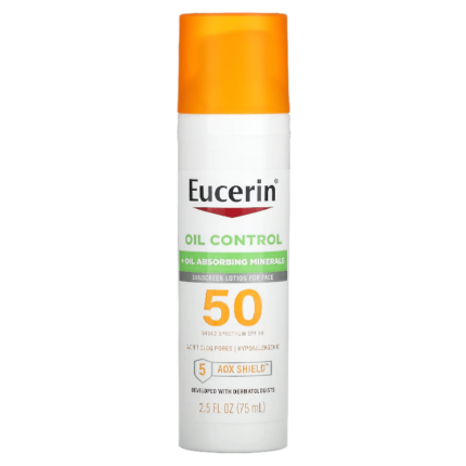 Солнцезащитный лосьон Eucerin Sensitive Mineral SPF 50, 118 мл