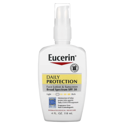 Солнцезащитный лосьон для лица Eucerin SPF 30, 118 мл