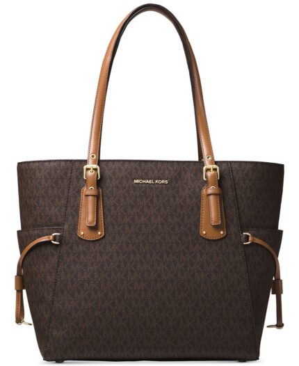 Сумка-тоут с логотипом Voyager East West Michael Kors