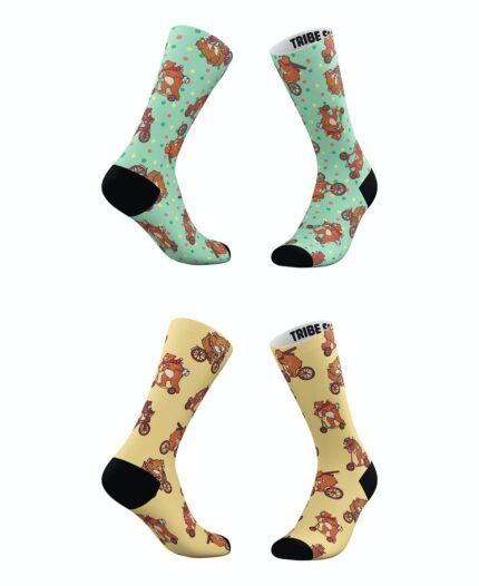 Мужские и женские носки Hipster Cat-Moflage, набор из 2 шт. Tribe Socks