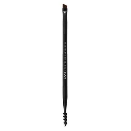 Косметическая кисть Pro Dual Brow Brush Brocha para Cejas Nyx Professional Make Up, Negro