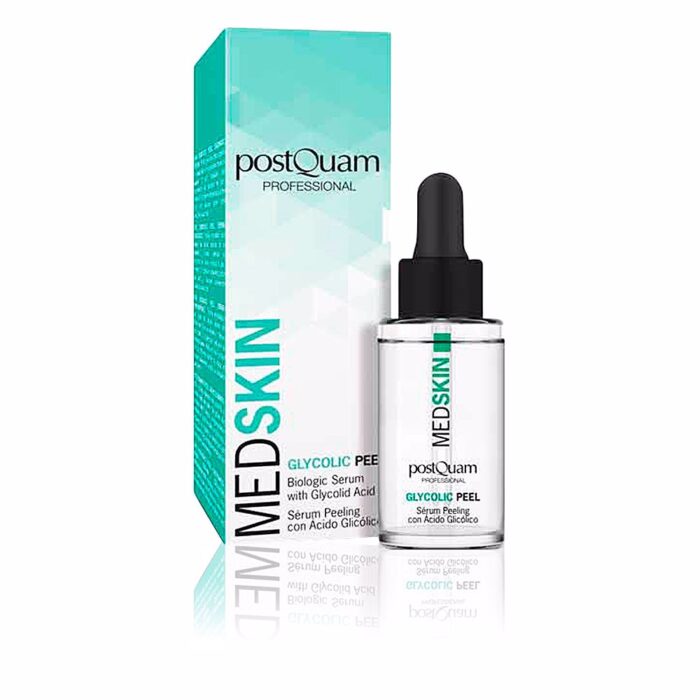 Скраб для лица Med skin biologic serum with glycolid acid Postquam, 30 мл