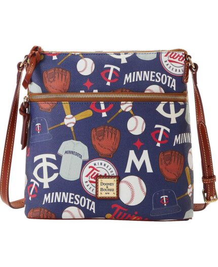 Женская спортивная сумка-тоут с монограммой Los Angeles Dodgers Dooney & Bourke, синий