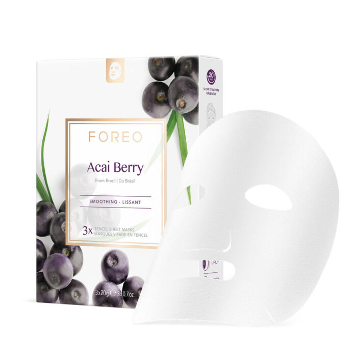 Маска для лица Farm to face sheet mask acai berry Foreo, 3 шт