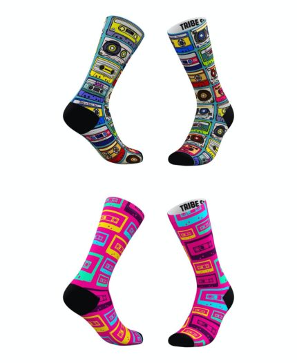 Мужские и женские носки Pugmoji, набор из 2 шт. Tribe Socks