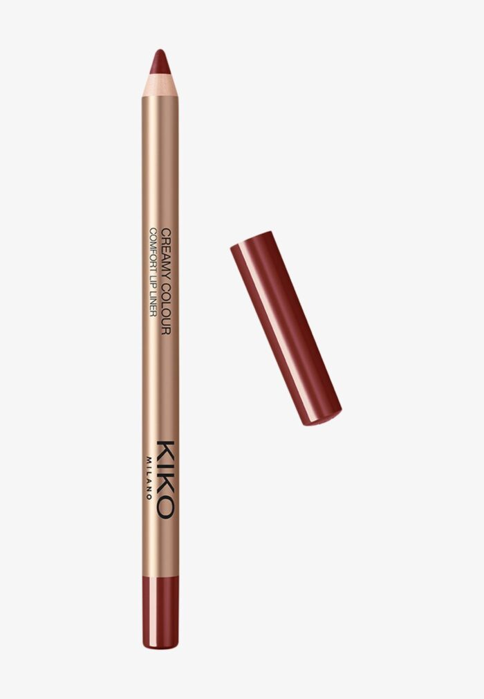 Карандаш для губ New Creamy Color Comfort Lip Liner KIKO Milano, цвет marsala