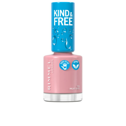 Лак для ногтей Kind & free nail polish Rimmel london, 8 мл, 158-all greyed out