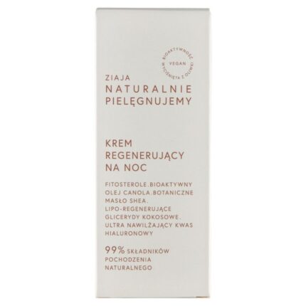 Ziaja Naturalnie Pielęgnujemy крем для лица на ночь, 50 ml