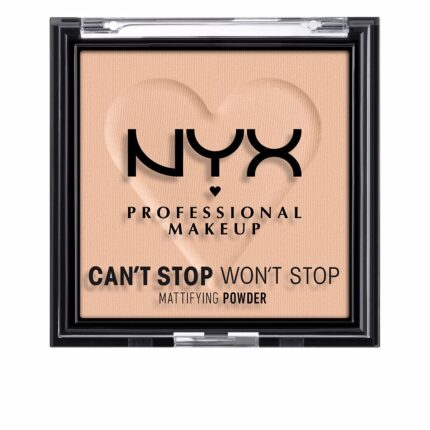 Пудра Can’t stop won’t stop setting powder Nyx professional make up, 6г, medium