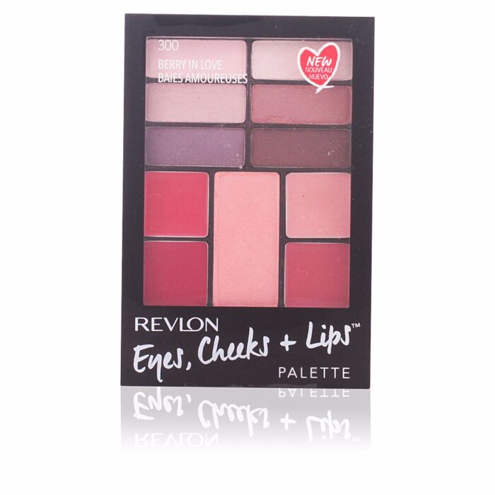 Губная помада Palette eyes, cheeks + lips Revlon mass market, 1 шт, 300-berry in love