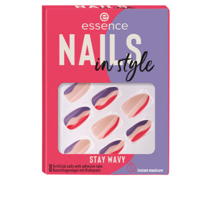 Накладные ногти Nails in style uñas artificiales Essence, 12 шт, 15-keep it basic