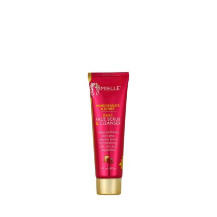 Скраб для лица Skincare pomegranate & honey 2-in-1 face scrub & cleanser Mielle, 85г