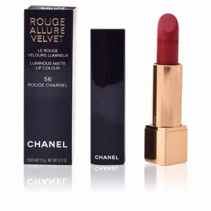 Губная помада Rouge allure velvet Chanel, 3,5 g, 57-rouge feu