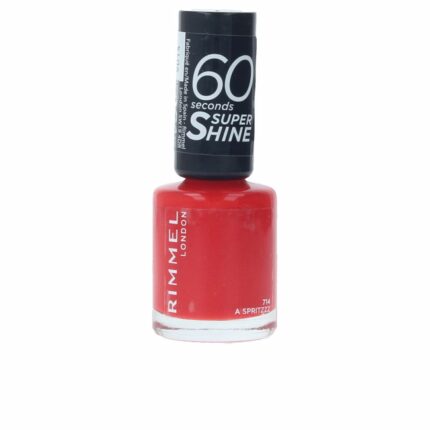 Лак для ногтей 60 seconds super shine Rimmel london, 8 мл, 722-all nails on deck