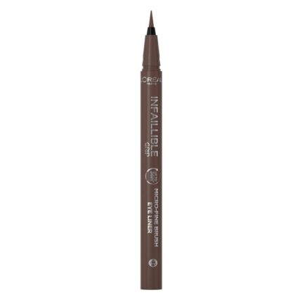 Подводка для глаз Infalible Grip 36H Micro-Fine Liner Delineador L&apos;Oréal París, 01 Obsidian