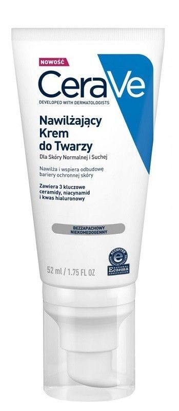 CeraVe Nawilżający Krem do Twarzy крем для лица, 52 ml