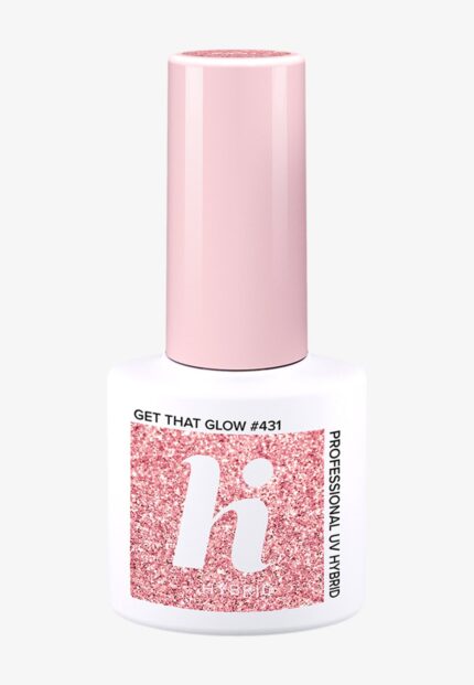 Лак для ногтей Hi Hybrid Glow Uv Gel Lolish Hi Hybrid, цвет get that glow