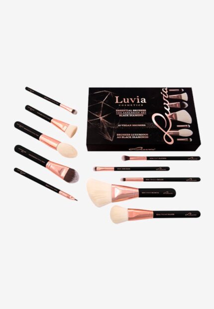 Набор кистей Essential Brushes Luvia Cosmetics, цвет feather white