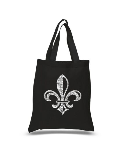 Fleur De Lis — сумка Word Art LA Pop Art, черный