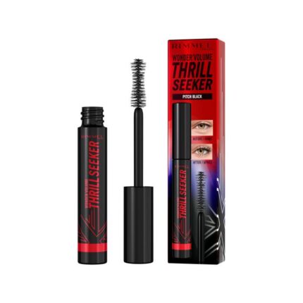 Тушь для ресниц Volume Thrill Seeker Máscara de Pestañas Rimmel, Pitch Black