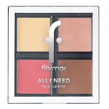 Пудра для лица Paleta de Rostro Flormar, Multicolor