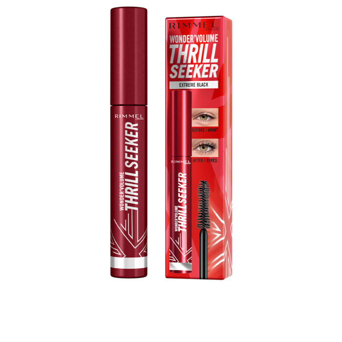 Тушь Wonder ’volume thrill seeker mascara Rimmel london, 8 мл, extreme black