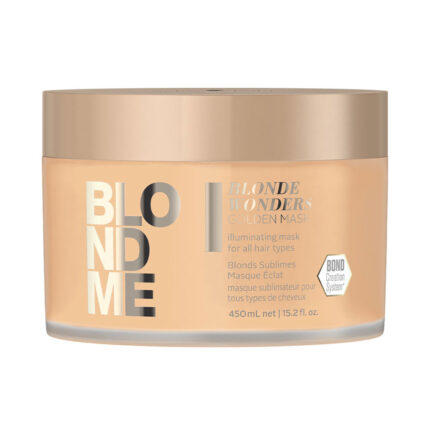 Маска для лица Blondme blonde wonders golden mask Schwarzkopf, 450 мл