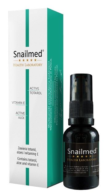 Snailmed Totarol, Aloes i Witamina E сыворотка для лица, 15 ml