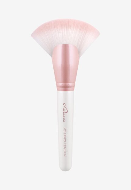 Кисти для макияжа Prime Contour Luvia Cosmetics, цвет pearl white/candy pink