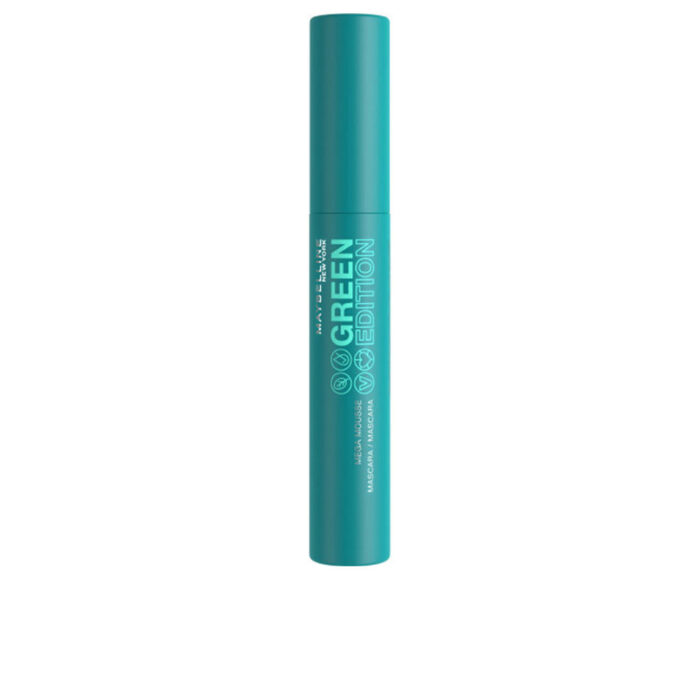 Тушь Green edition mascara Maybelline, 9,5 мл, very black