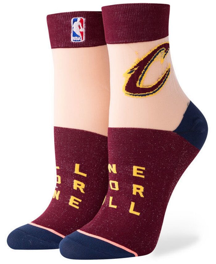 Женские носки из моноволокна Cleveland Cavaliers Stance