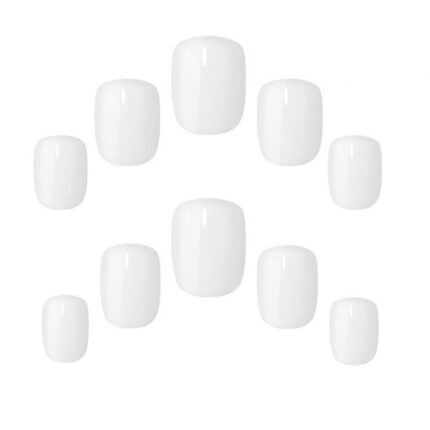 Накладные ногти Uñas Postizas Quite White Elegant Touch, Blanco