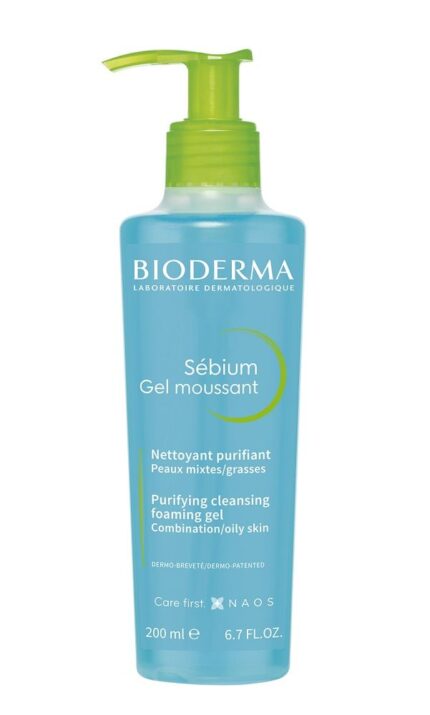 Bioderma Sébium Gel Moussant гель для лица, 200 ml