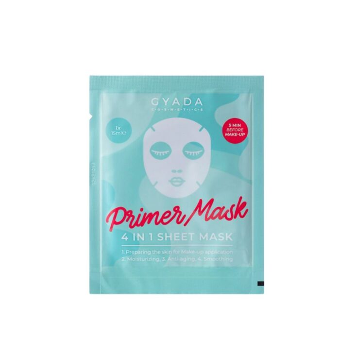 Маска для лица Primer mask 4 in 1 sheet mask Gyada cosmetics, 15 мл