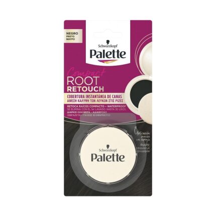 Спонж Retoca Raíces Compacto Palette Compact Root Retouch Schwarzkopf, Negro