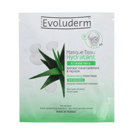 Маска-увлажнятель для тканей Á L&apos;Aloe Vera 1 шт Evoluderm