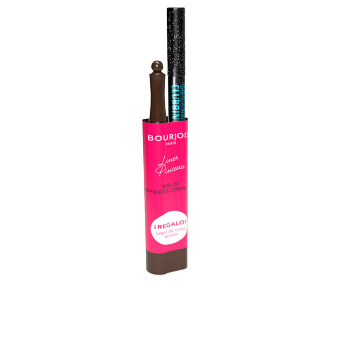 Подводка для глаз Liner pinceau 24h liquid eyeliner Bourjois, 2 х 1,20 г, brun impressionniste 2 x